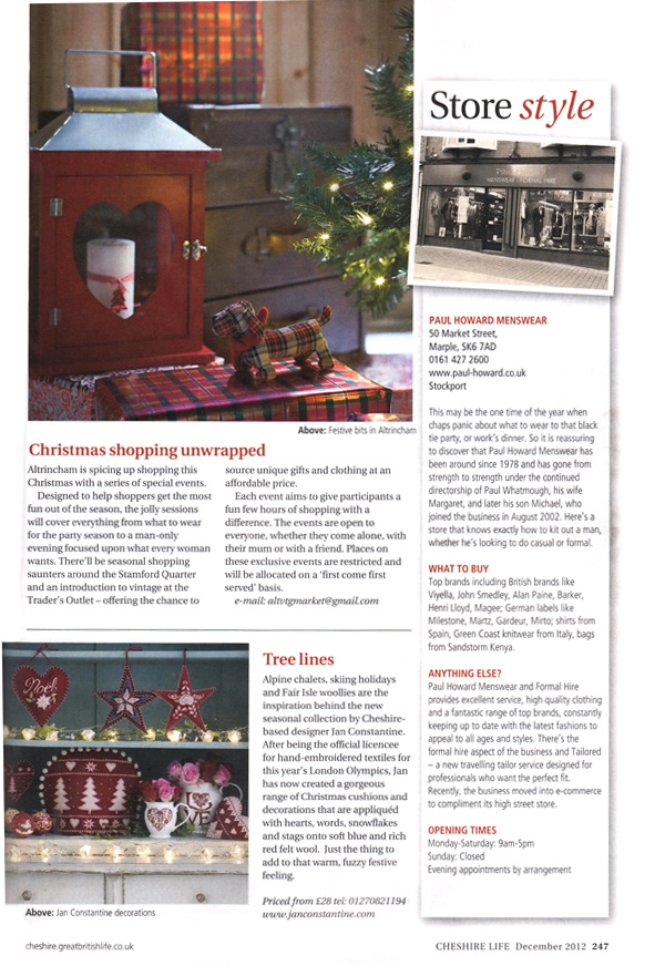 Cheshire Life - December 2012