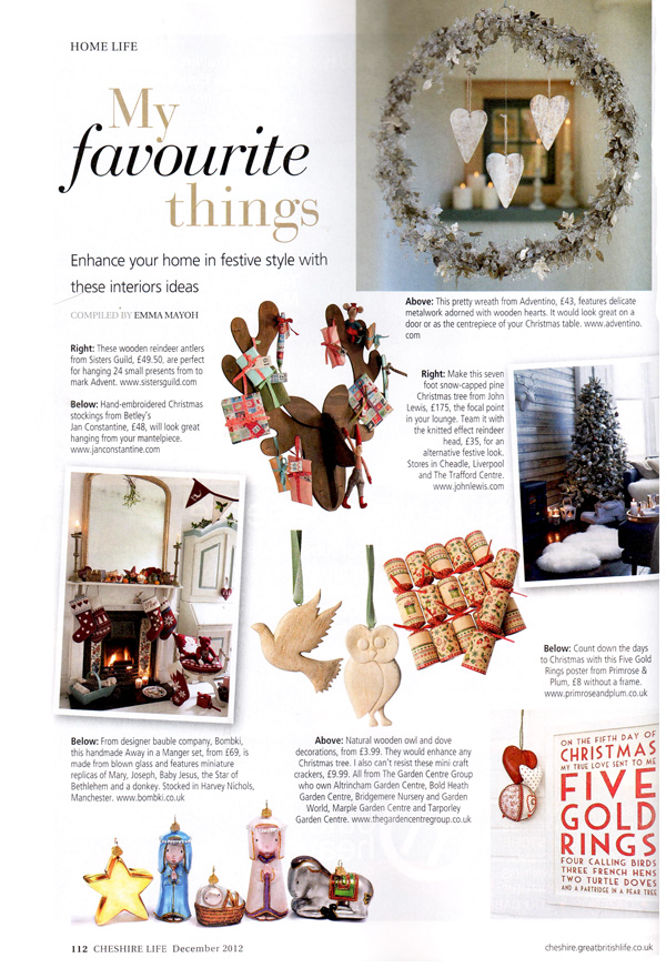 Cheshire Life - December 2012