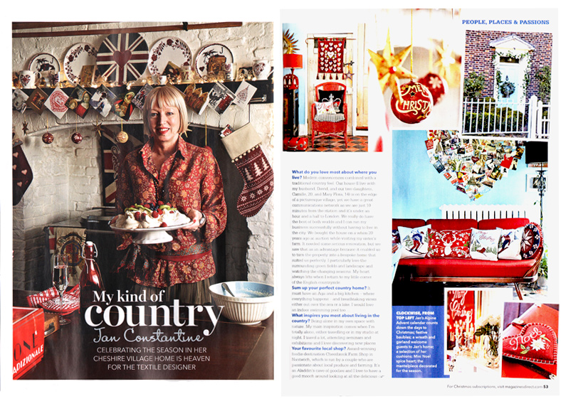 Country Homes and Interiors - January 2013