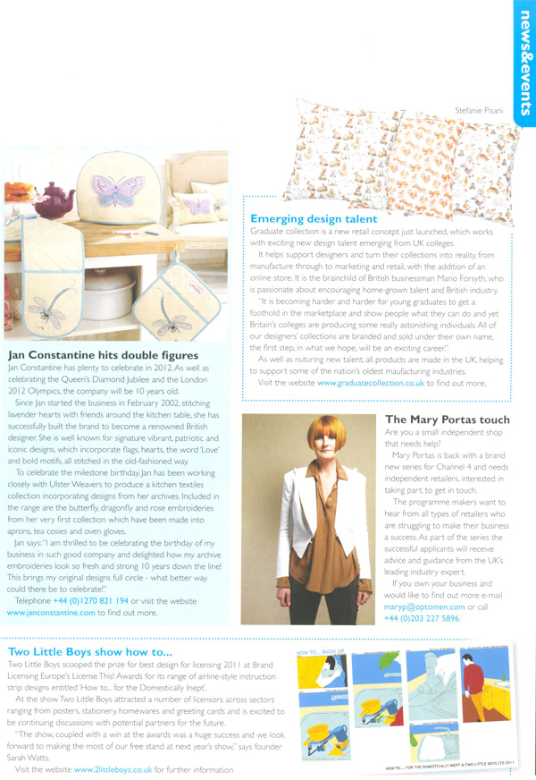 Gift Focus Magazine - January/February 2012