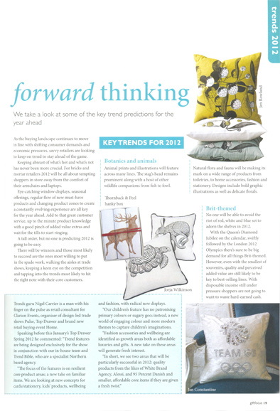 Gift Focus Magazine - January/February 2012